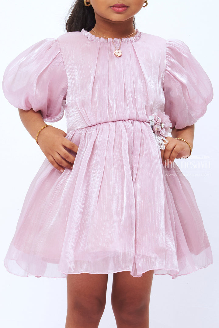 The Nesavu Girls Fancy Party Frock Enchanted Unicorn Party Frock for Baby Girls  First Birthday Boutique Outfit Nesavu Baby Girl Frock Party Wear | Unicorn Birthday Dress | Boutique Outfits | The Nesavu