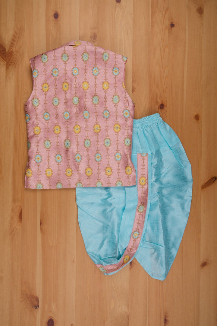 The Nesavu Boys Kurtha Set Ethnic Elegance Boys Traditional Kurta Set for Festive Celebrations Nesavu