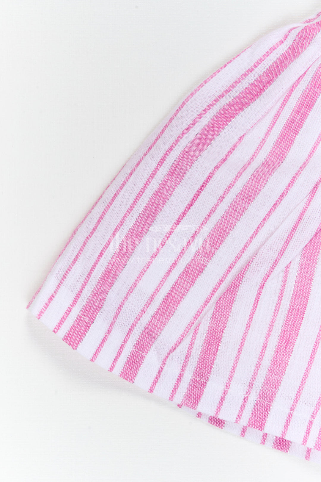 The Nesavu Girls Co-Ord Sets Girls Co Ord Set for Casual Wear and Playtime Nesavu Nesavu Girls Cotton Co Ord Set With Striped Design For Casual Wear Sleeveless Outfit For Kids