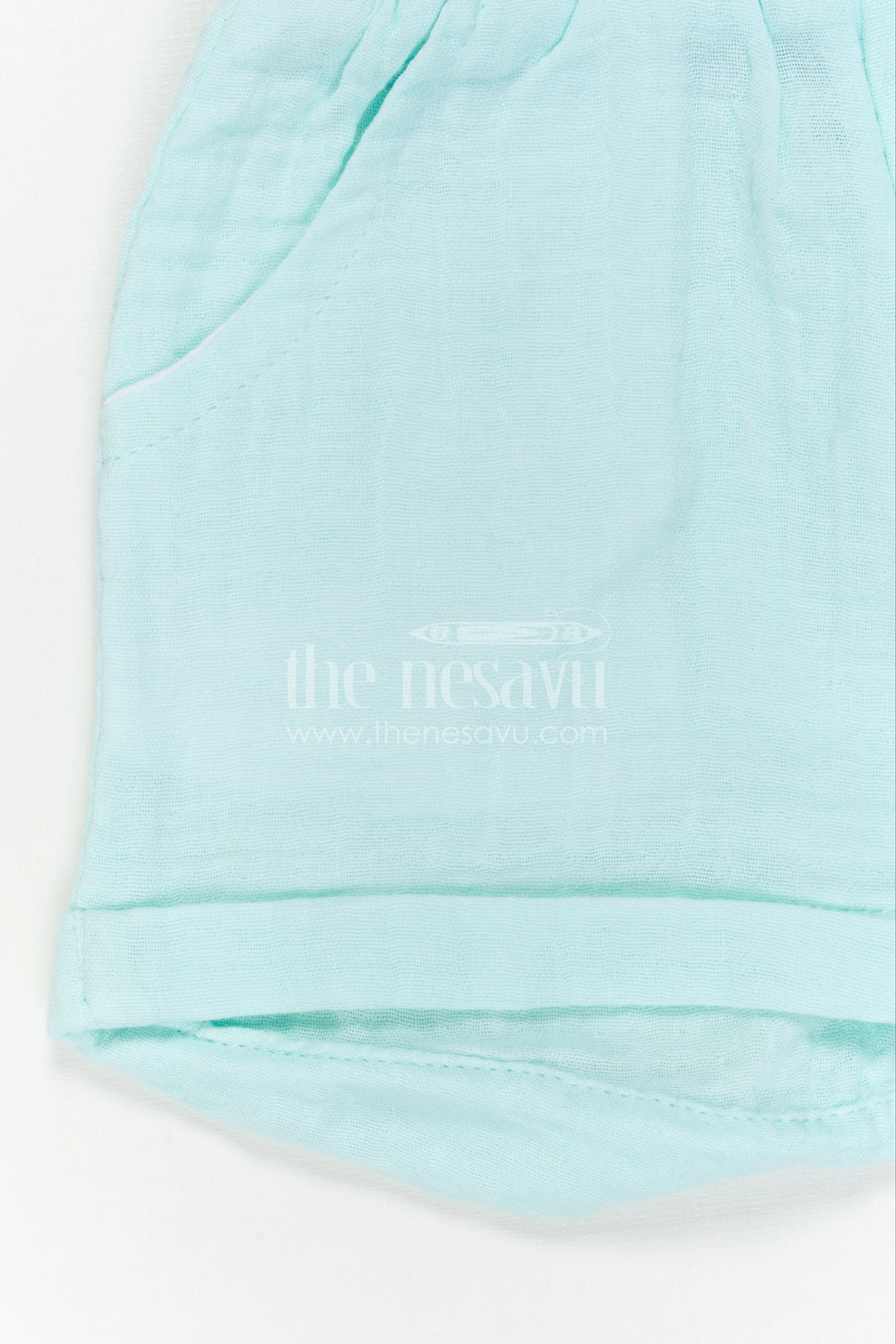 The Nesavu Girls Co-Ord Sets Girls Co Ord Set for Daily Wear and Summer Outings Nesavu Nesavu Girls Muslin Cotton Co Ord Set For Daily Wear Breathable Summer Outfit For Kids