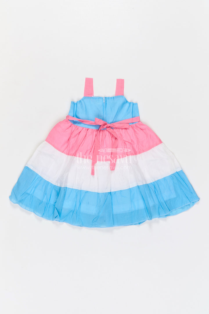 The Nesavu Girls Cotton Frock Girls Cotton Frock for Birthday Celebrations and Family Photos Nesavu Nesavu girls cotton frock for birthday celebrations twirl dresses for parties and festive occasions