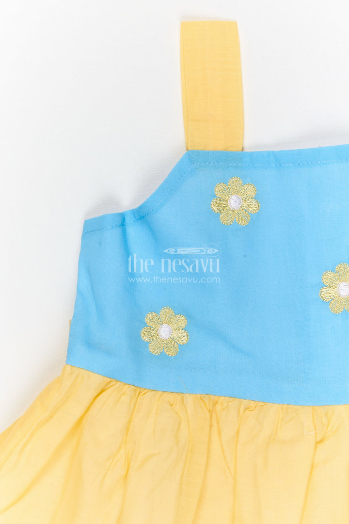 The Nesavu Girls Cotton Frock Girls Cotton Frock for Birthday Parties and Festive Celebrations Nesavu Nesavu girls cotton frock for birthday parties festive celebrations and special occasion twirl dresses