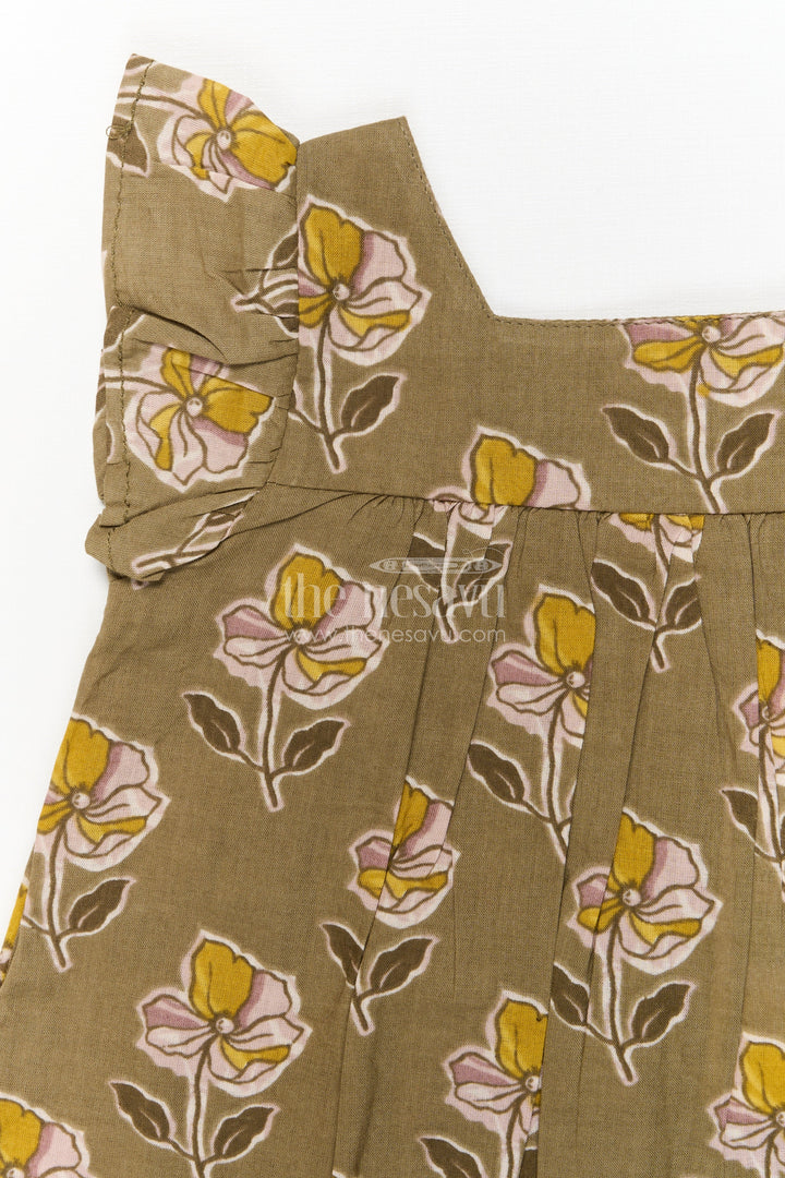 The Nesavu Girls Casual Set Girls Cotton Set for Daily Wear and Fun Activities Nesavu Nesavu girls cotton casual set with digital print for everyday wear and playful activities