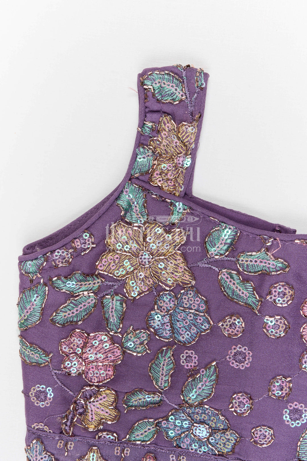 The Nesavu Girls Fancy Lehenga Girls Designer Lehenga for Weddings and Festive Celebrations Nesavu Nesavu girls designer lehenga for weddings and festive celebrations with embroidered georgette yoke