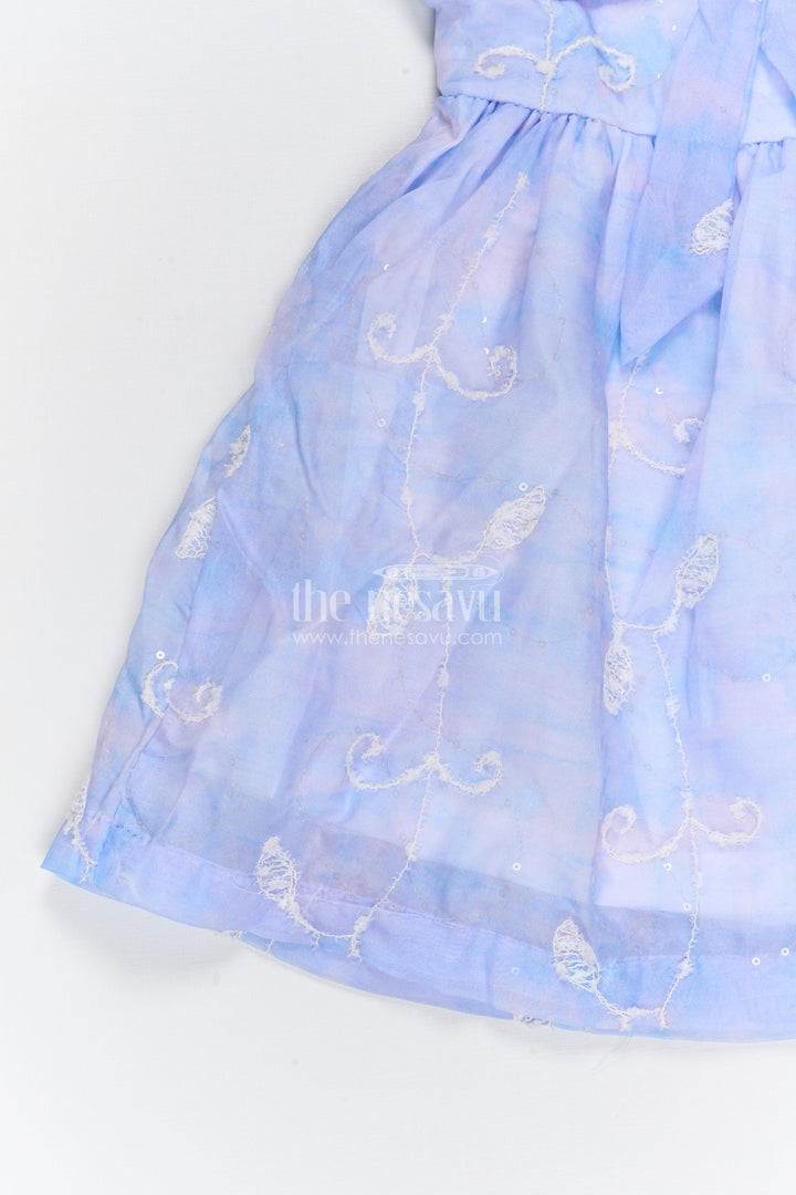 The Nesavu Girls Cotton Frock Girls Embroidered Party Frock for Birthdays and Special Occasions Nesavu Nesavu girls embroidered party frock for birthdays celebrations and special occasion dresses