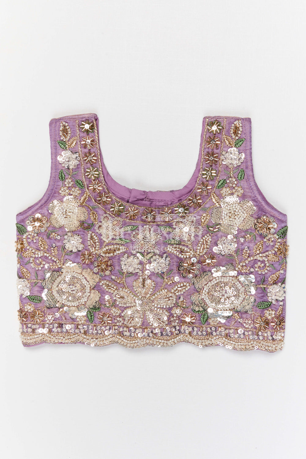 The Nesavu Girls Ethnic Lehenga Girls Ethnic Lehenga Outfit for Weddings and Festive Photos Nesavu Nesavu girls ethnic lehenga set for weddings and festive occasions viscose silk designer yoke outfit