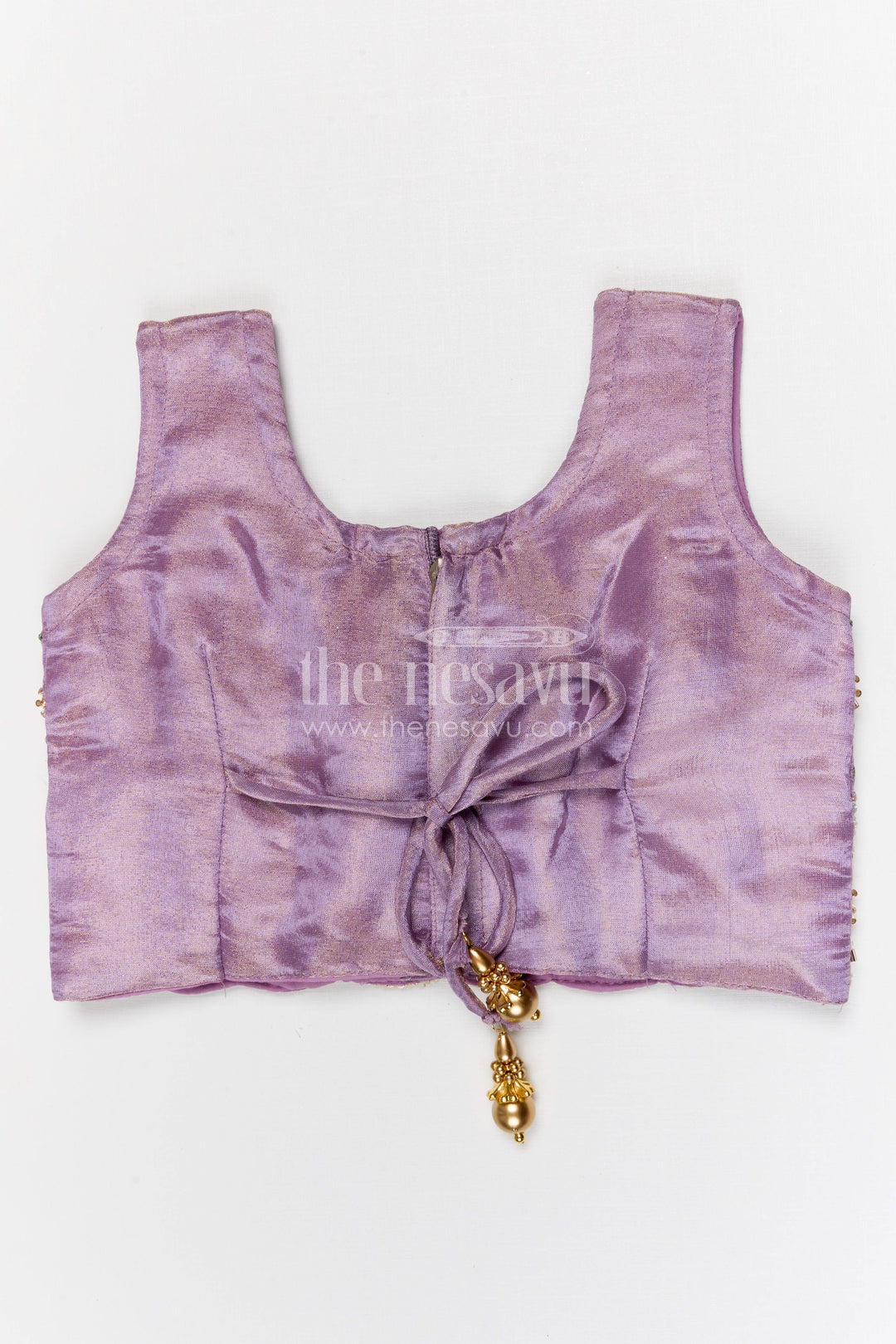 The Nesavu Girls Ethnic Lehenga Girls Ethnic Lehenga Outfit for Weddings and Festive Photos Nesavu Nesavu girls ethnic lehenga set for weddings and festive occasions viscose silk designer yoke outfit