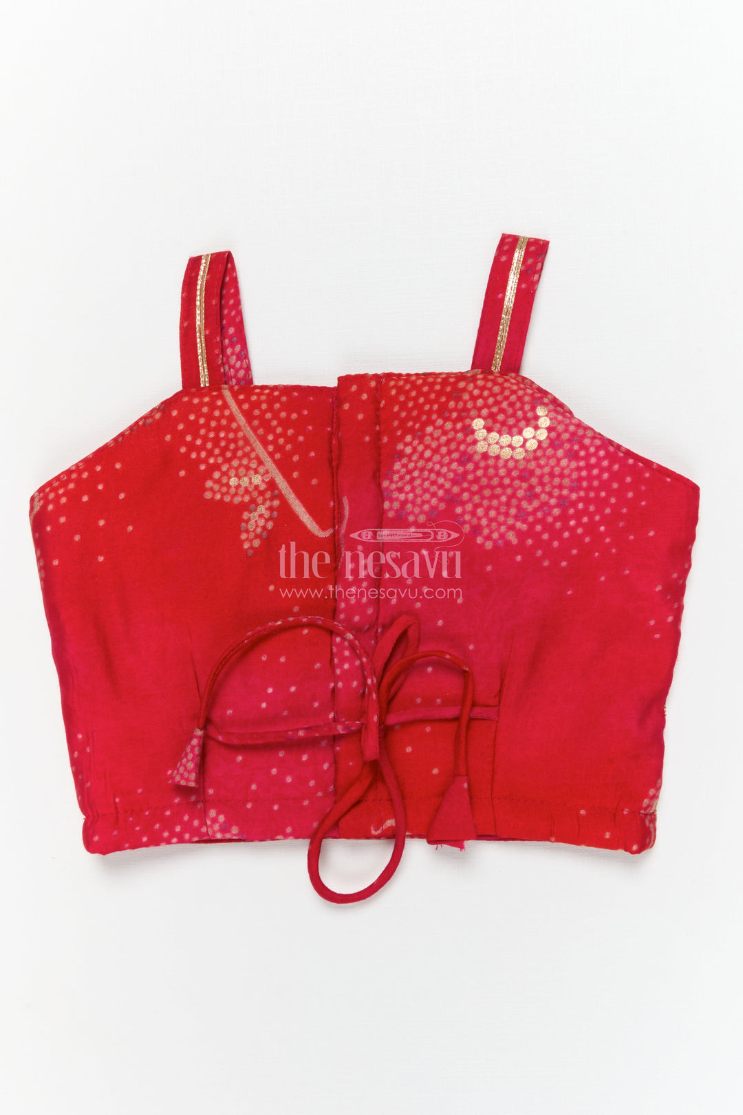 The Nesavu Girls Ethnic Lehenga Girls Ethnic Lehenga Set with Embroidered Blouse for Festive Occasions Nesavu Nesavu girls lehenga set with designer embroidered blouse and twirl-friendly modal silk skirt