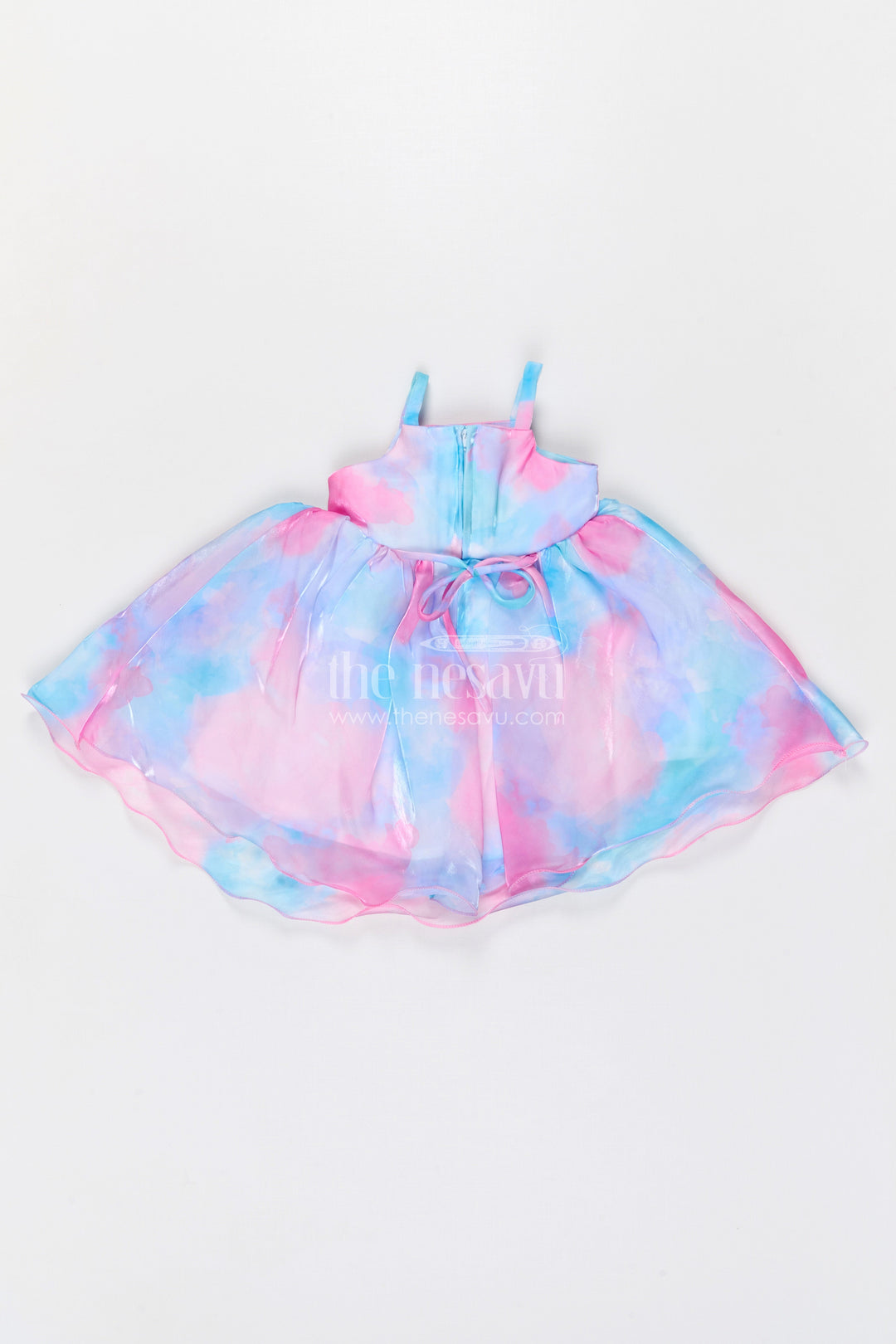 The Nesavu Girls Fancy Frock Girls Fancy Frock for Birthday Party and Photoshoot Nesavu Nesavu girls glaze organza fancy frock for birthday party and photoshoot