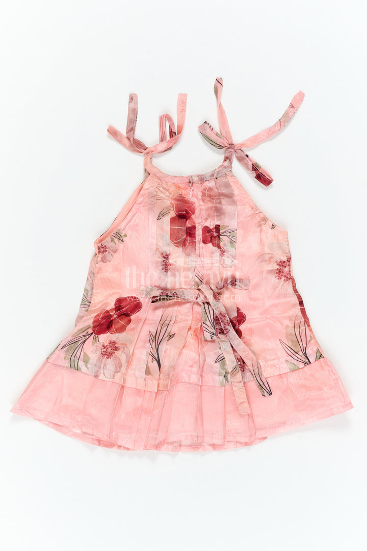 The Nesavu Girls Cotton Frock Girls Frock for Birthday and Cute Photoshoot Nesavu Nesavu Girls Georgette Frock With Digital Print For Birthday And Festive Photoshoots Outfit