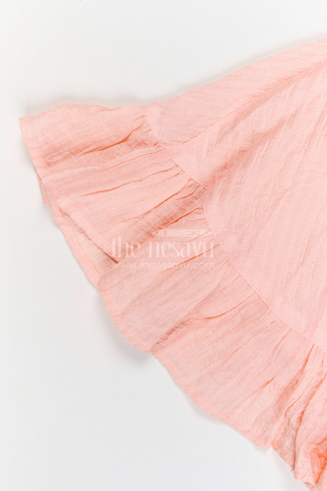 The Nesavu Girls Cotton Frock Girls Frock for Casual Celebrations and Family Outings Nesavu Nesavu Girls Cotton Blend Frock For Casual Celebrations And Comfortable Festive Outings