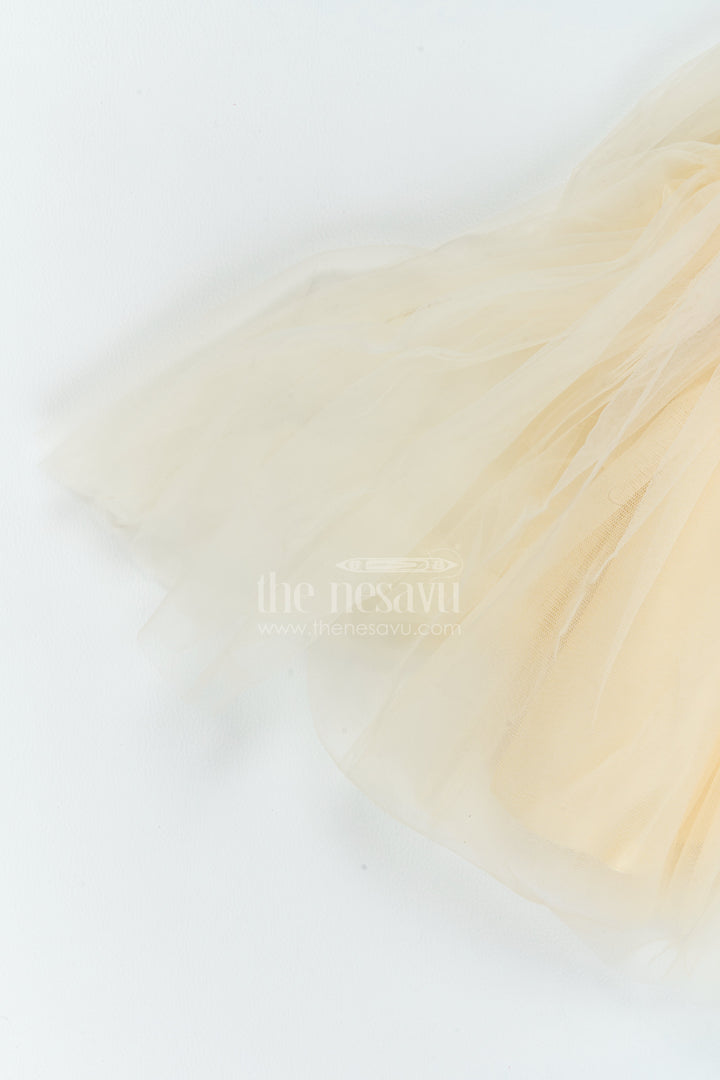 The Nesavu Girls Fancy Party Frock Girls Garden Party Frock for Birthdays and Outdoor Celebrations Nesavu Nesavu Girls Garden Party Net Frock For Birthdays Outdoor Celebrations Milestone Events And Family Portraits