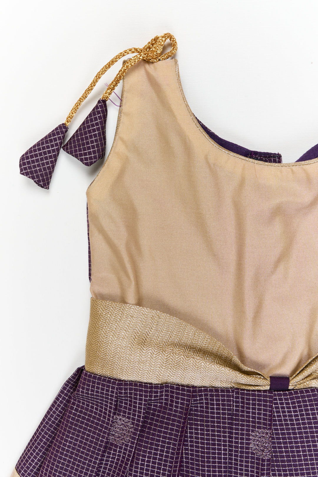 The Nesavu Girls Kanchi Silk Frock Girls Kanchi Silk Frock for Weddings and Traditional Functions Nesavu Nesavu girls kanchi silk frock for weddings and traditional festive celebrations