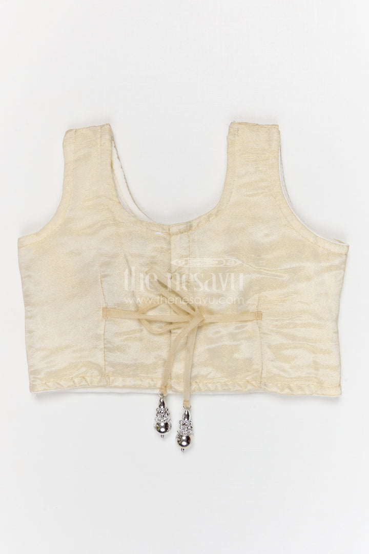 The Nesavu Girls Lehenga Choli Girls Lehenga Choli for Festive Celebrations and Family Weddings Nesavu Nesavu girls festive lehenga choli for weddings and celebrations viscose silk embroidered outfit