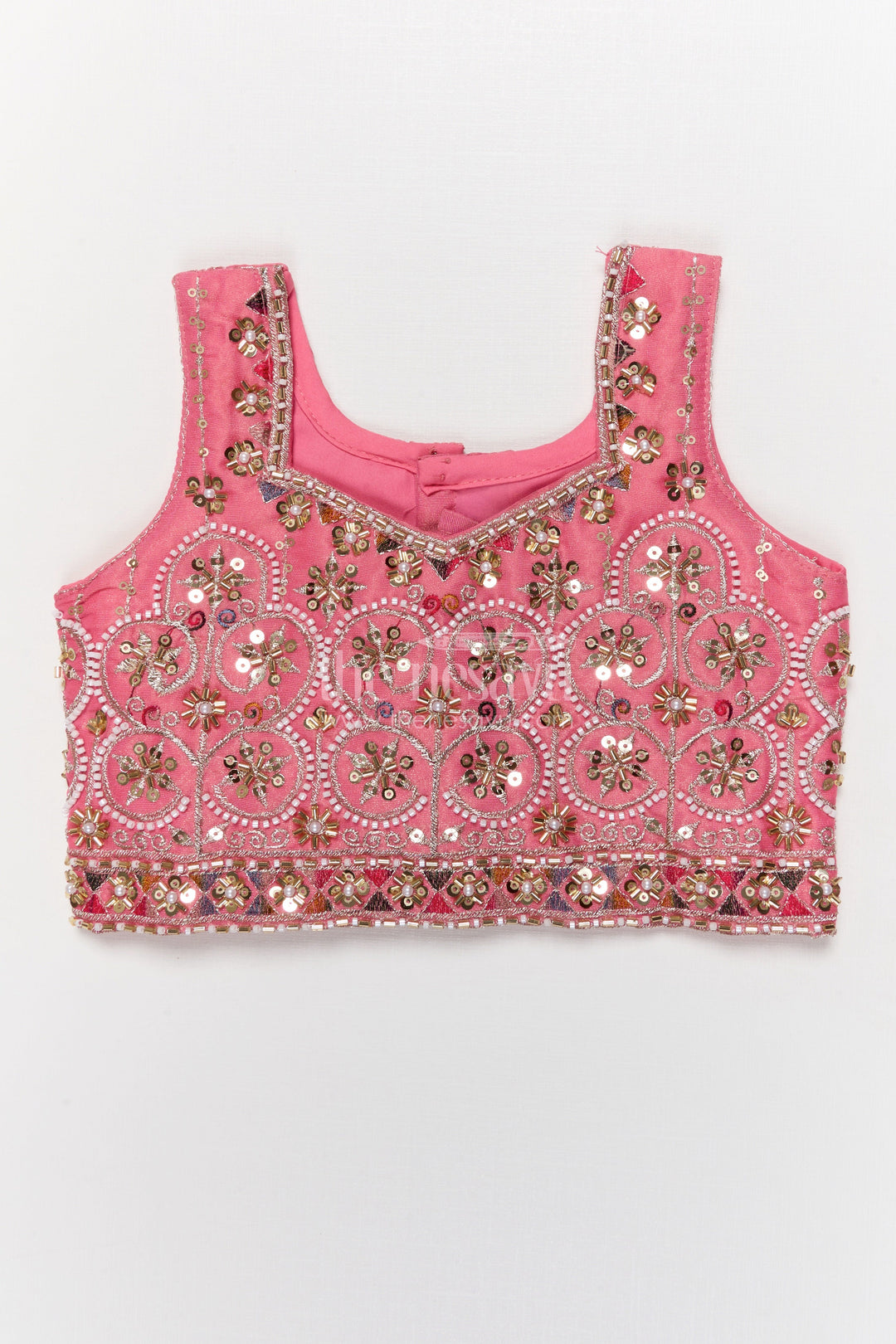 The Nesavu Girls Lehenga Choli Girls Lehenga Choli for Festive Weddings and Stage Events Nesavu Nesavu girls lehenga choli for weddings and festive celebrations with designer embroidery