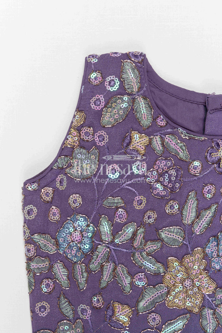 The Nesavu Girls Lehenga Choli Girls Lehenga Choli for Weddings and Festive Celebrationals Nesavu Nesavu Girls Lehenga Choli For Weddings And Festive Occasions With Georgette Fabric And Embroidered Yoke