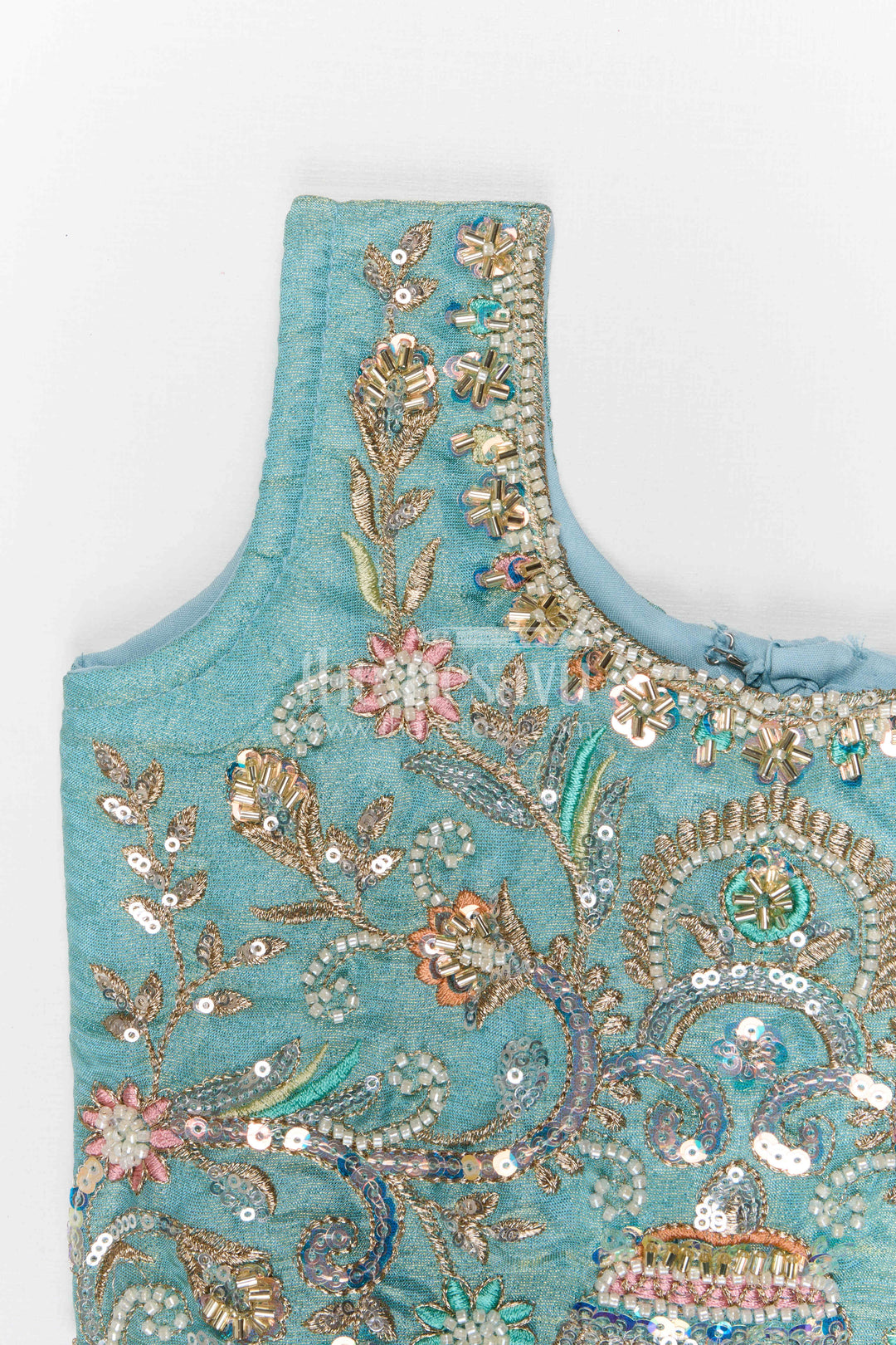 The Nesavu Girls Lehenga Choli Girls Lehenga Choli for Weddings and Function Nesavu Nesavu girls festive lehenga choli for weddings and celebrations viscose silk outfit with designer embroidery