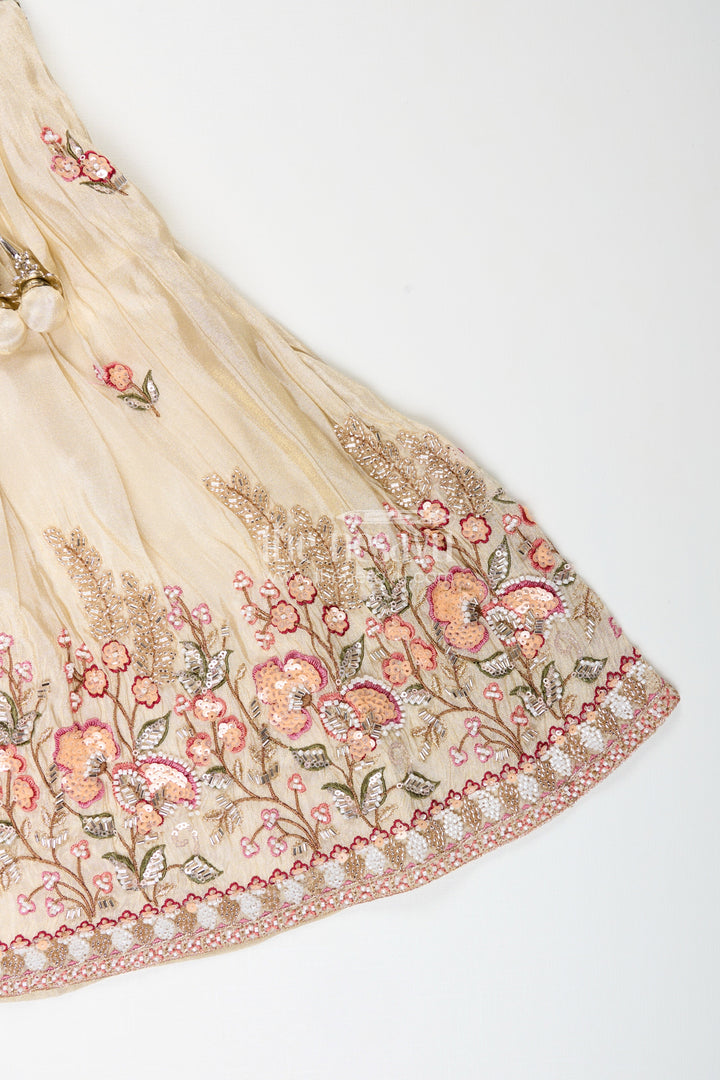 The Nesavu Girls lehenga choli for weddings and traditional celebrations Nesavu Nesavu girls lehenga choli weddings naming ceremonies designer embroidery
