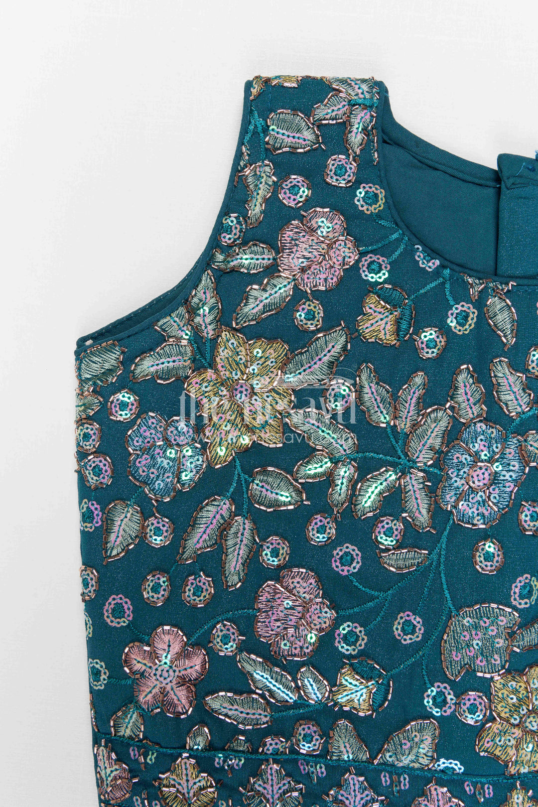 The Nesavu Girls Lehenga Choli Girls Lehenga Choli Set for Festive Functions and Traditional Celebrations Nesavu Nesavu Girls Lehenga Choli For Festive Occasions With Georgette Fabric And Designer Embroidery Yoke