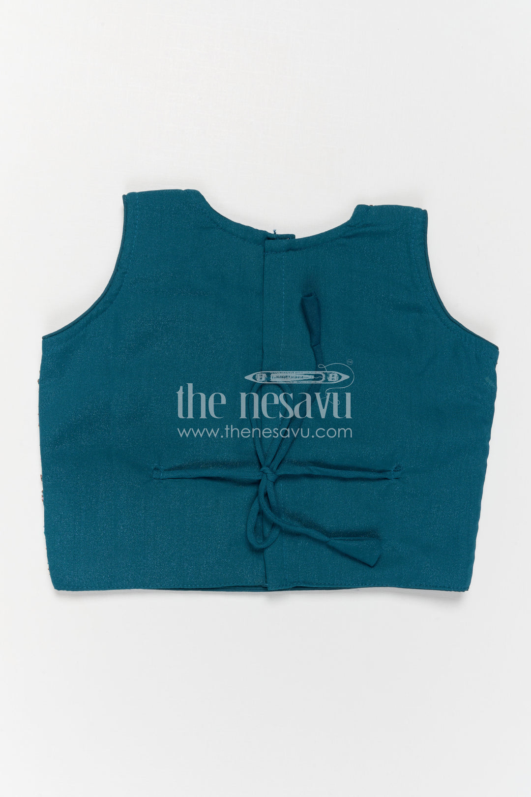 The Nesavu Girls Lehenga Choli Girls Lehenga Choli Set for Festive Functions and Traditional Celebrations Nesavu Nesavu Girls Lehenga Choli For Festive Occasions With Georgette Fabric And Designer Embroidery Yoke