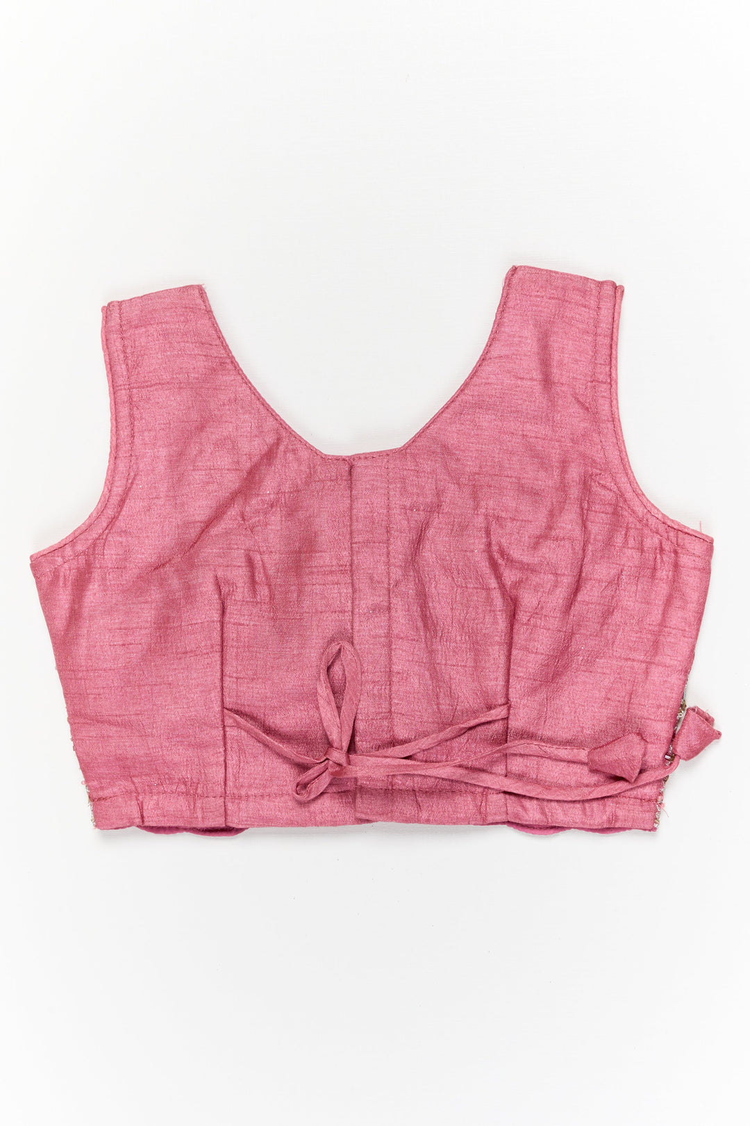 The Nesavu Girls Lehenga Choli Girls Lehenga Choli with Sequin Embroidery for Festive Celebrations Nesavu Nesavu girls lehenga choli set with sequin embroidered skirt and heavy yoke for weddings and functions