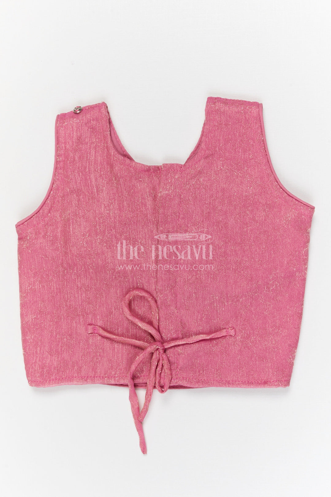 The Nesavu Girls Fancy Lehenga Girls Lehenga for Weddings and Festive Celebrations Nesavu Nesavu girls tissue organza lehenga for weddings festive celebrations and special occasions