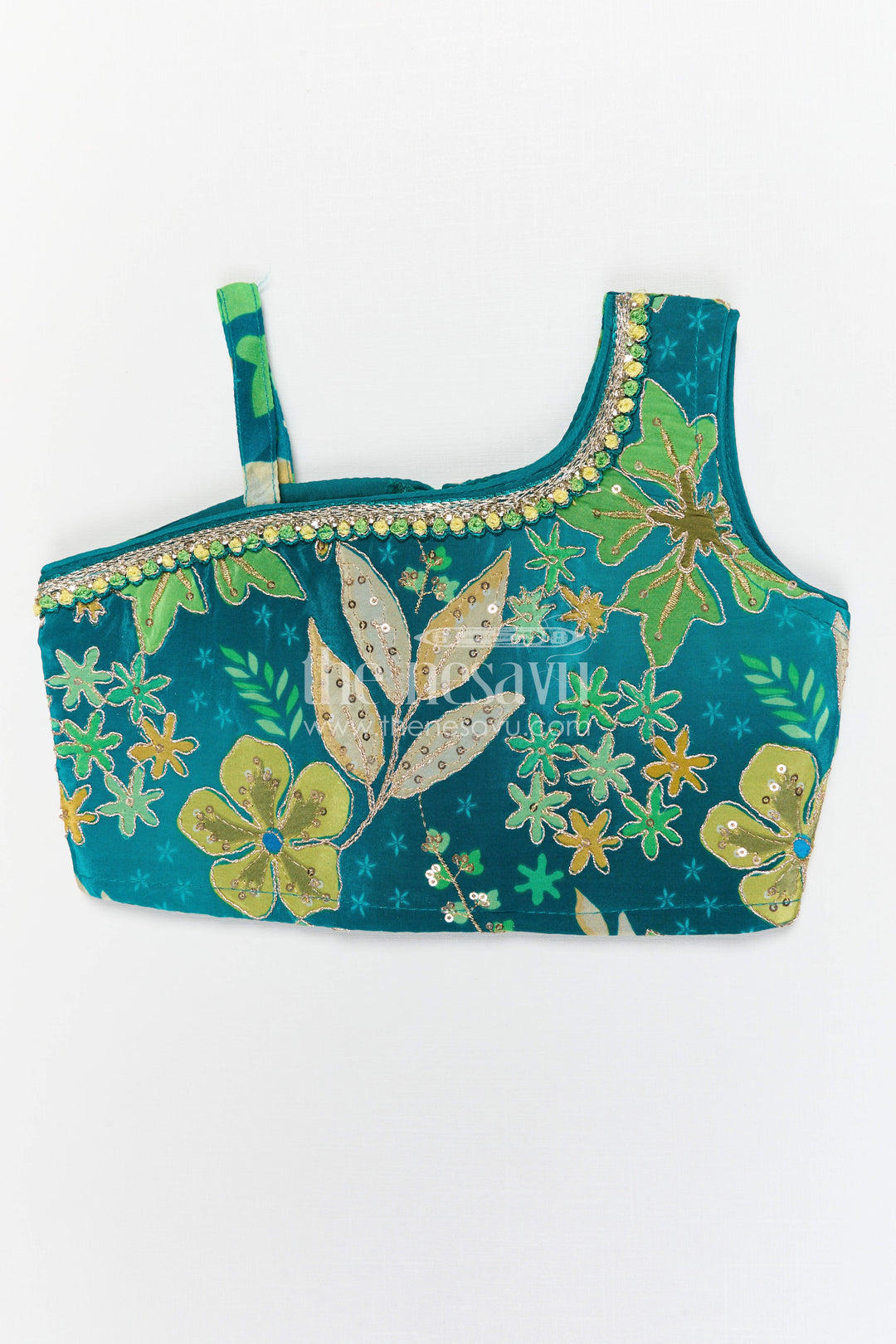 The Nesavu Girls Fancy Lehenga Girls Lehenga Set for Cultural Celebrations and Festive Family Events Nesavu Nesavu Girls Viscose Silk Lehenga Set With Designer Embroidery For Festive Events And Cultural Celebrations