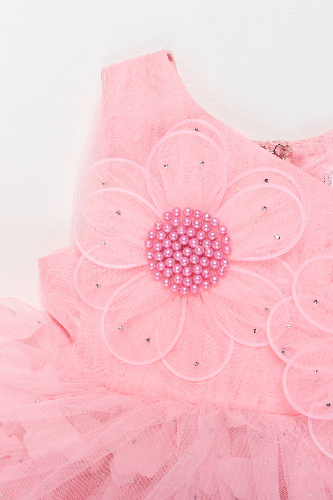 The Nesavu Girls Fancy Party Frock Girls Party Frock for Birthdays and Twirling Celebrations Nesavu Nesavu girls net party frock birthdays twirl-friendly celebrations