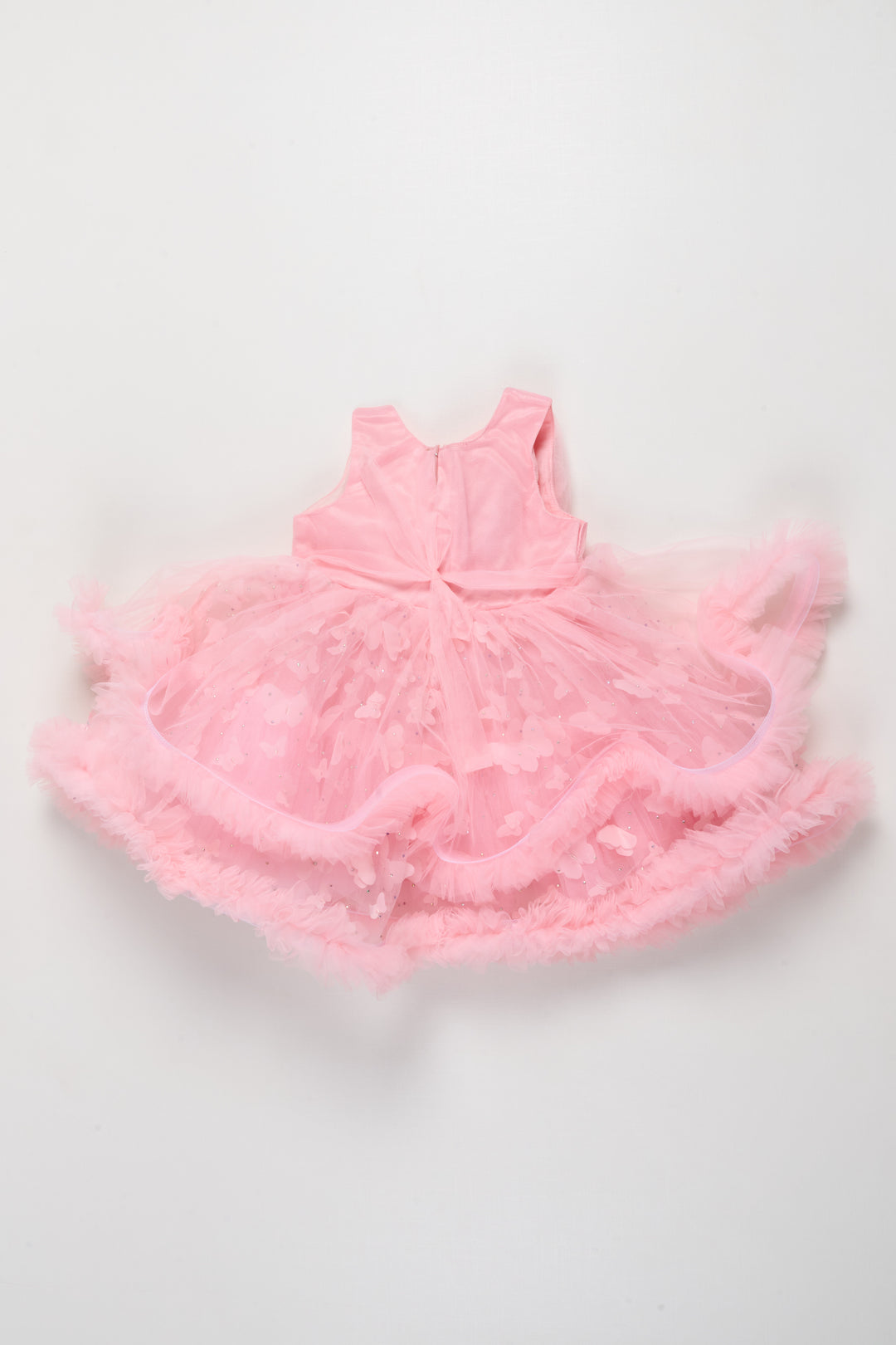 The Nesavu Girls Fancy Party Frock Girls Party Frock for Birthdays and Twirling Celebrations Nesavu Nesavu girls net party frock birthdays twirl-friendly celebrations