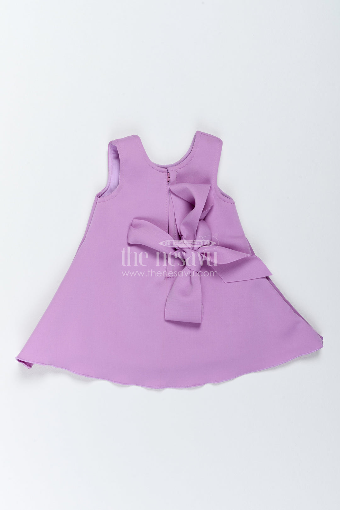 The Nesavu Girls Fancy Party Frock Girls Party Frock with Digital Print for Family Functions Nesavu Nesavu Girls Party Frock With Digital Print For Weddings And Family