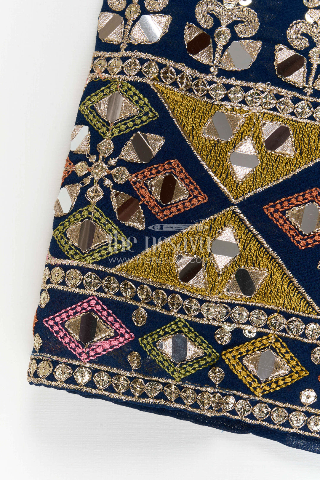 The Nesavu Girls Sharara / Plazo Set Girls Sharara Set for Festive Weddings and Special Occasions Nesavu Nesavu Girls Georgette Sharara Set For Festive Weddings And Special Occasions With Designer Embroidery