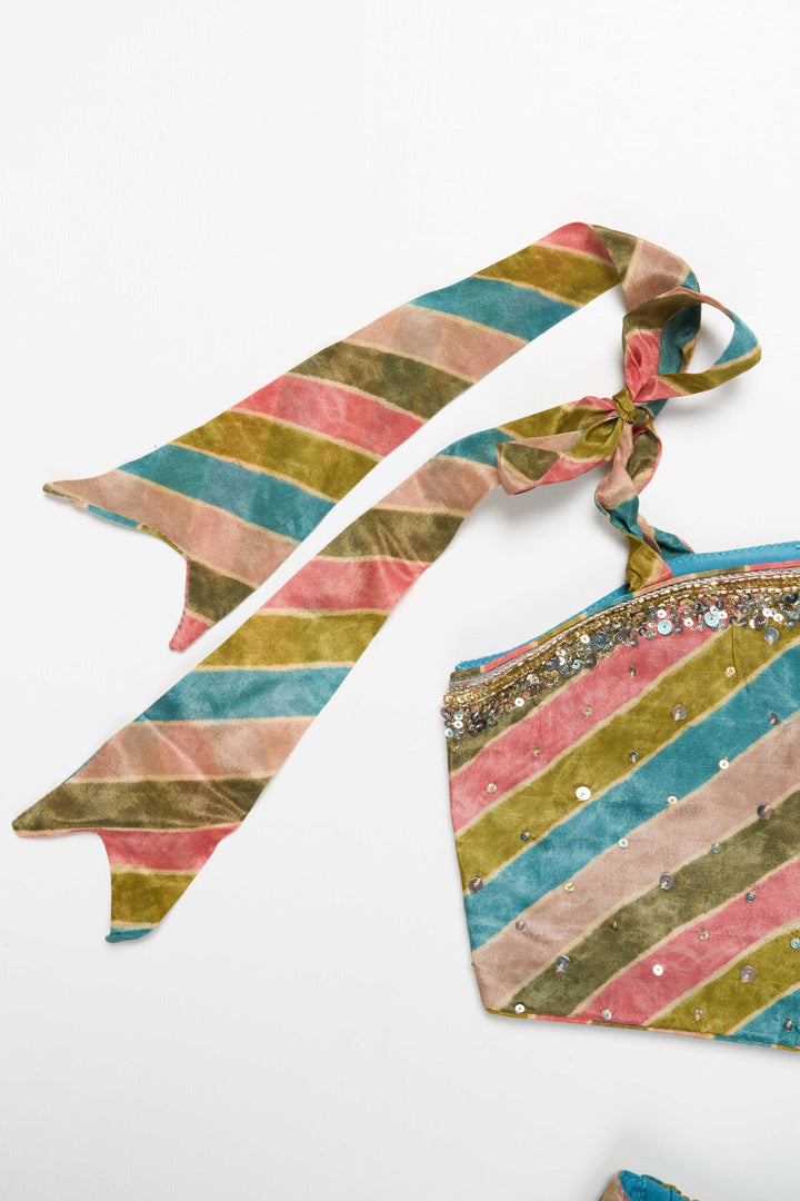 The Nesavu Girls Sharara / Plazo Set Girls Sharara Set with Embroidery for Festive Celebrations and Family Events Nesavu Nesavu girls sharara set digital print embroidery  festive outfit weddings events