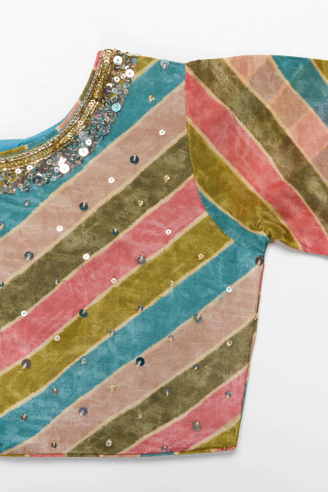 The Nesavu Girls Sharara / Plazo Set Girls Sharara Set with Embroidery for Festive Celebrations and Family Events Nesavu Nesavu girls sharara set digital print embroidery  festive outfit weddings events