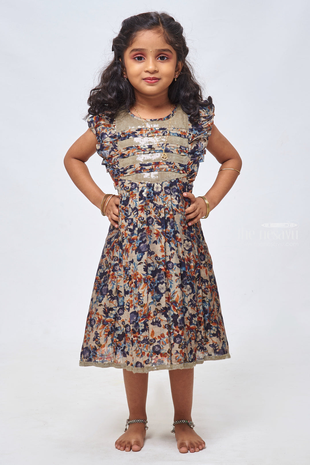 Baby Girl Designer Dress The Nesavu – The Nesavu - Main Image