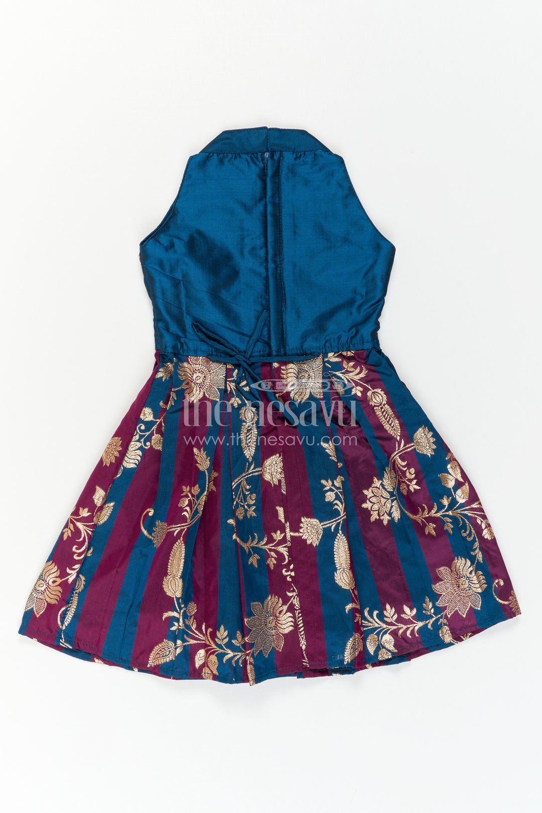 The Nesavu Silk Frock Kids Festive Dress for Wedding Receptions and Family Gatherings Nesavu Nesavu Kids Festive Dress For Wedding Receptions Cultural Events And Family Celebration Wear