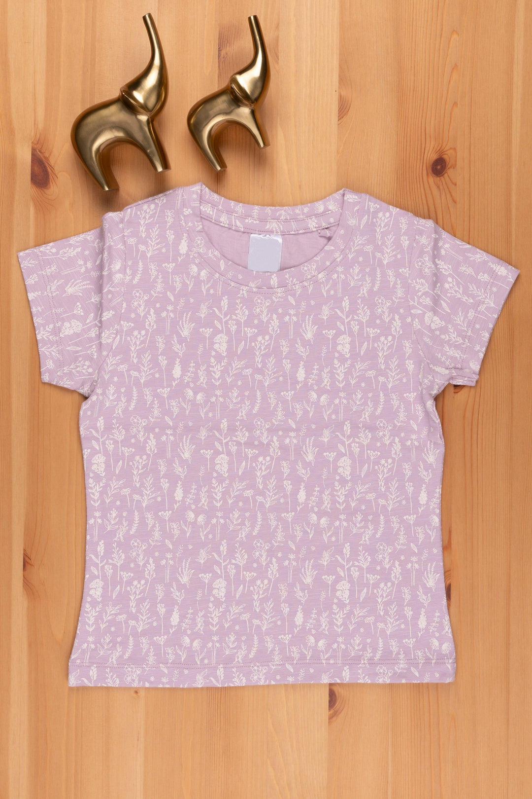 The Nesavu Girls T Shirt Kids Unisex T-Shirt Trendy and Comfortable for Every Season psr silks Nesavu 18 (2Y) / Pink LTP015