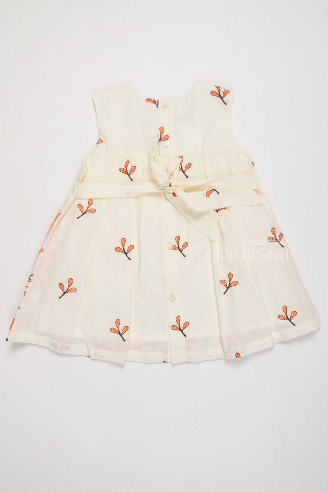 The Nesavu Baby Casual Sets Latest Newborn Baby Girl Clothes with Floral Embroidery and Soft Fabric Nesavu Latest Newborn Baby Girl Clothes Embroidered Floral Patterns Comfort