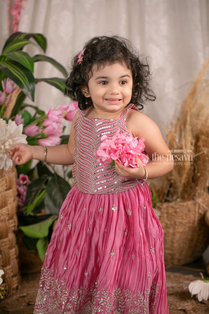 Designer Kids Lehenga Set The Nesavu – The Nesavu1