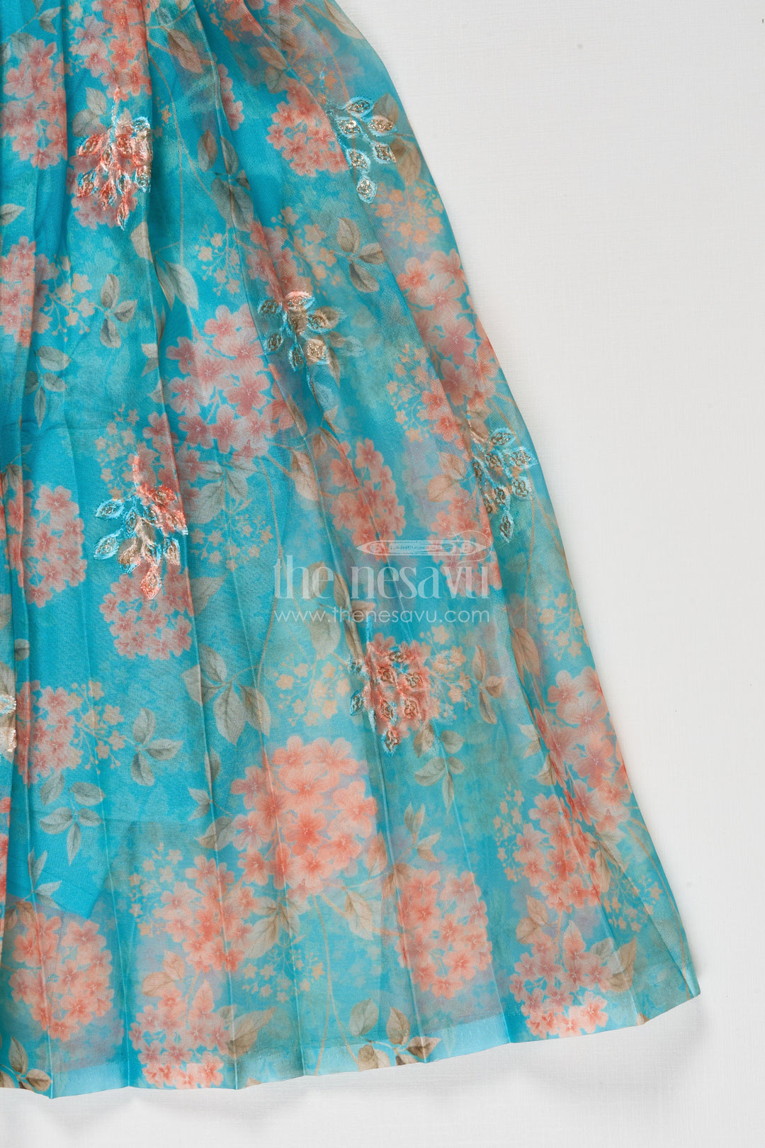 The Nesavu Pattu Pavadai Pattu Pavadai for Baby Girl’s Festive and Temple Occasions Nesavu Nesavu baby girl pattu pavadai tissue silk raw silk yoke traditional festivals