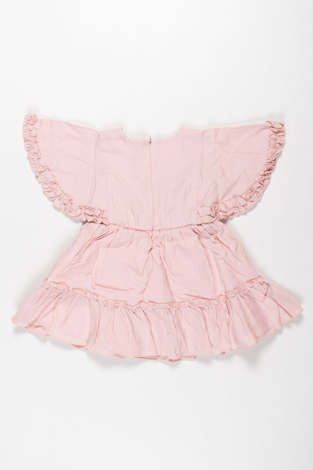 The Nesavu Girls Cotton Frock Petite Elegance: Boutique Summer Frock in Delicate Cotton for Girls Nesavu Shop Fancy Cotton Frocks for Girls | Latest Summer Collection | The Nesavu