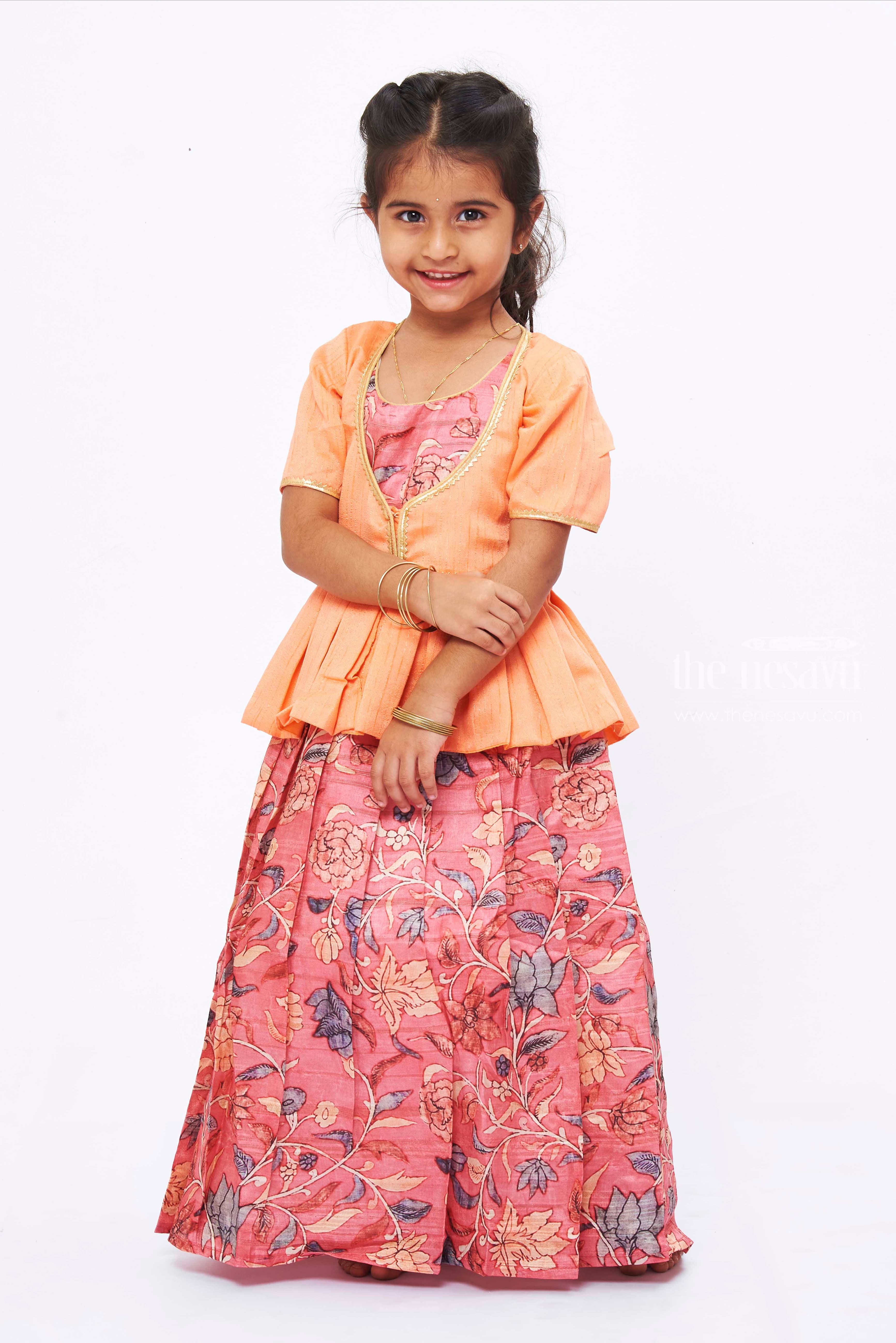 Indian Traditional Dress for Baby Girl Kids Salwar Suit /dhoti Kurti Set/ 4  Year to 11 Years Girls Wedding Wear Silk Fabric Ethnic Clothing - Etsy