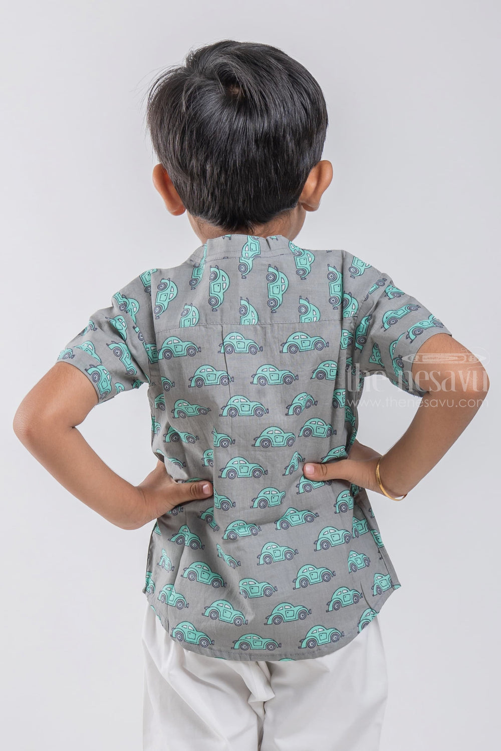 The Nesavu Boys Cotton Shirt Playwear Shirt for Boys | Mul Cotton | Nesavu | Trendy & Playful Kids' Fashion psr silks Nesavu