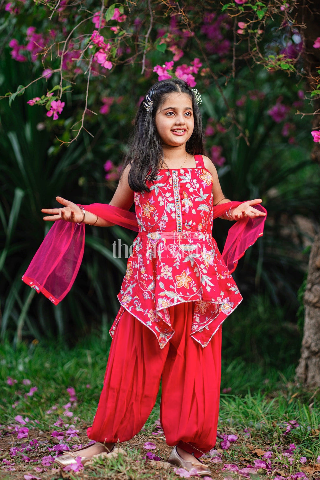 Indo Western Dhoti Style Dress For Girl Pink Dhoti Set Lungi Salwar Kurti New Designer Kids Indo Western Dhoti Style Dress For Girl Pink Dhoti Set Lungi Salwar Kurti New Designer Kids