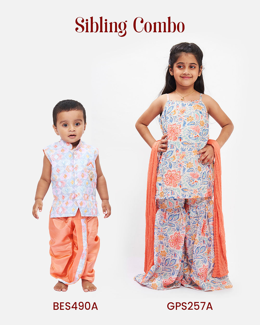 The Nesavu Girls Sharara / Plazo Set Serene Garden Floral Gharara Set with Cozy Dupatta for Girls Nesavu Shop Girls Serene Garden Floral Gharara Set | Delightful Dupatta Outfit Online | The Nesavu