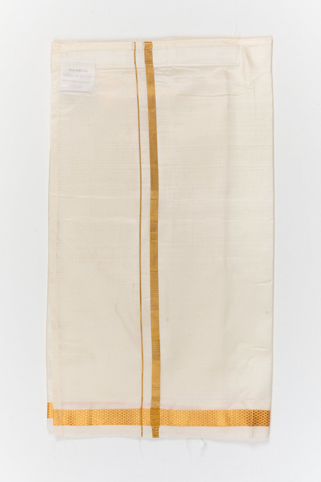 The Nesavu Pure Silk Vesti Silk Vesti Shirt Set for Boys for Poojas and Traditional Gatherings Nesavu 14 (6M) / Cream / Pure Silk D080A-14 Nesavu silk vesti shirt set for boys – perfect traditional outfit for poojas, weddings, and ethnic occasions