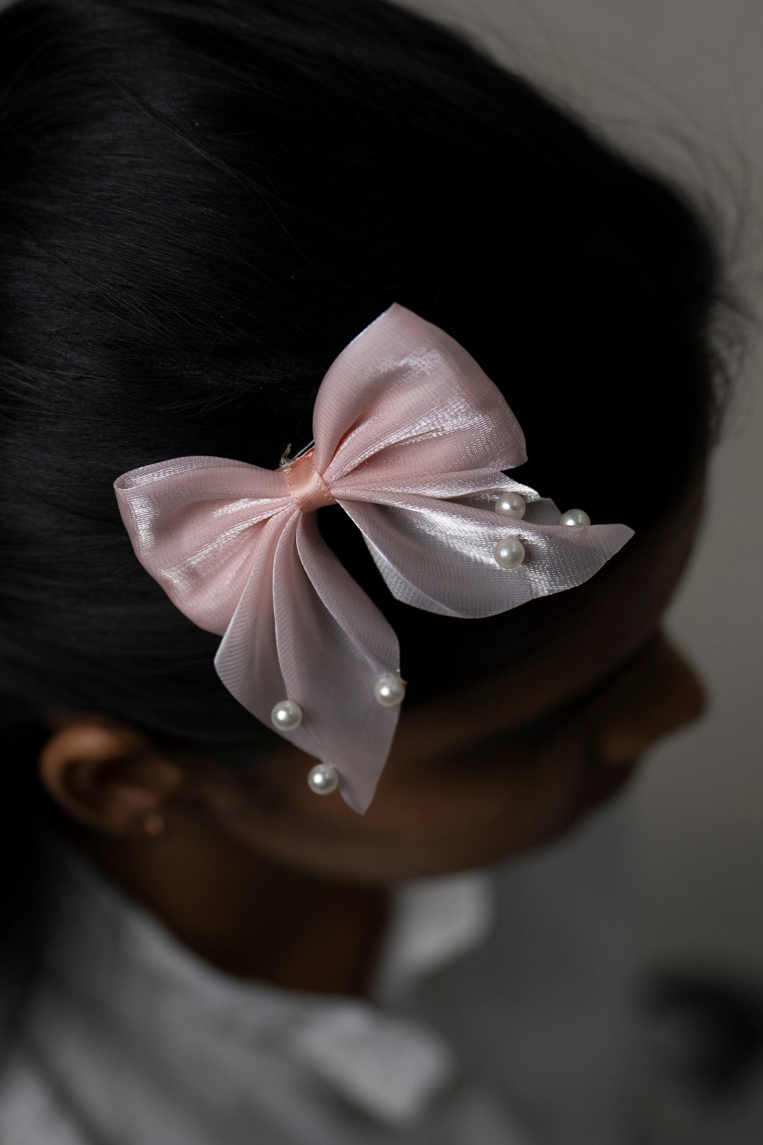 Satin Bow Clip Satin Bow Clip