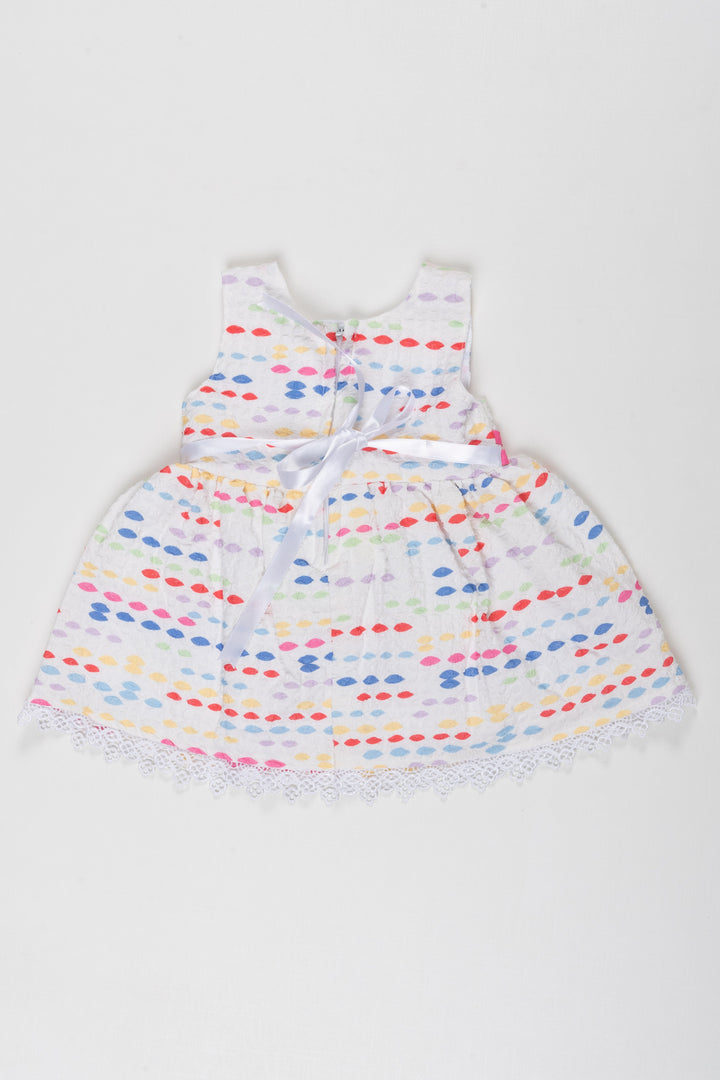 The Nesavu Baby Fancy Frock Summer Splendor Baby Girl Frock - A Kaleidoscope of Comfort Nesavu Shop Designer Baby Girls Dresses | Newborn Frock Collections | Summer Special | The Nesavu