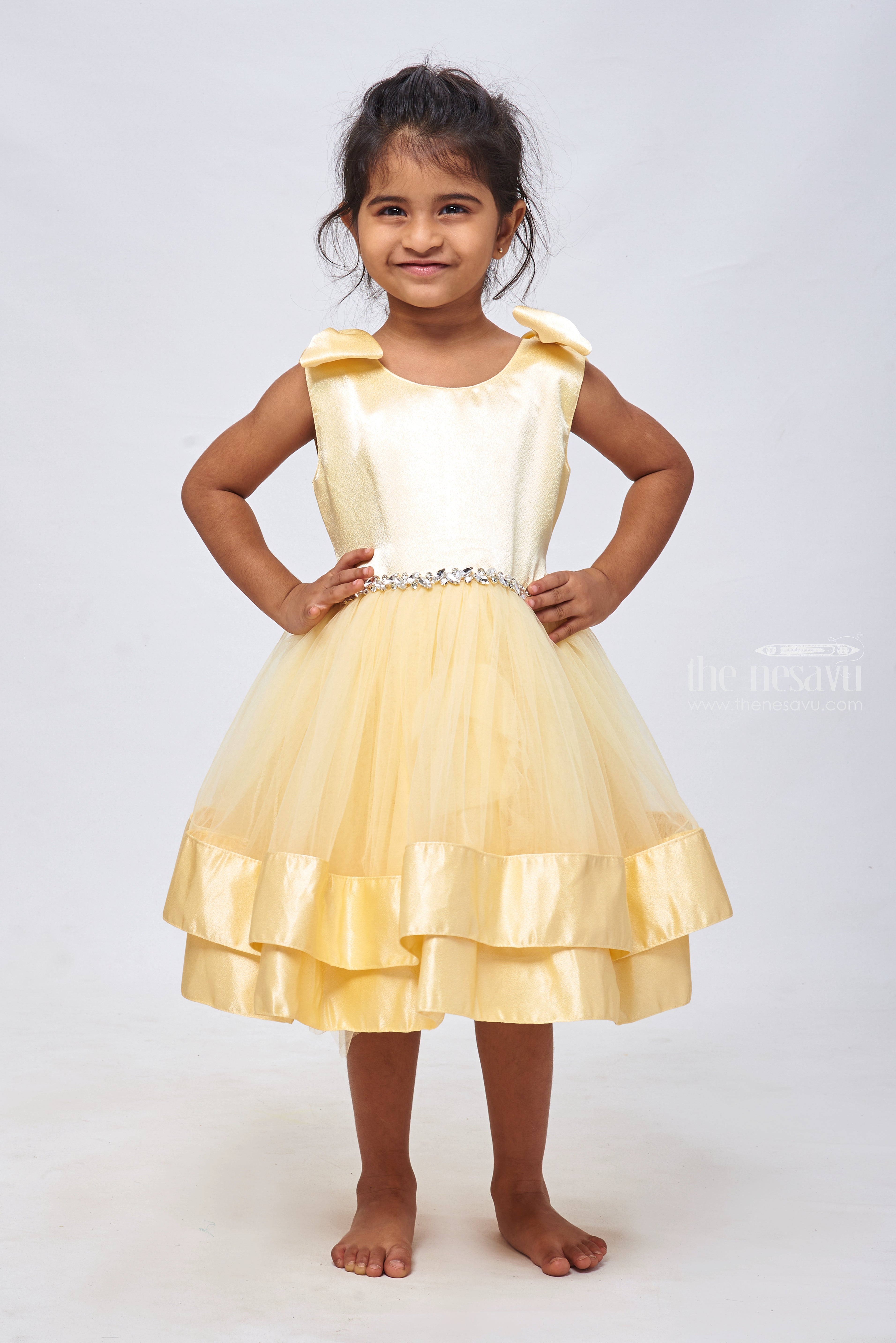 Flower Girl Lace Strappy Tiered Tutu Dress Layered Fit Flare - Temu