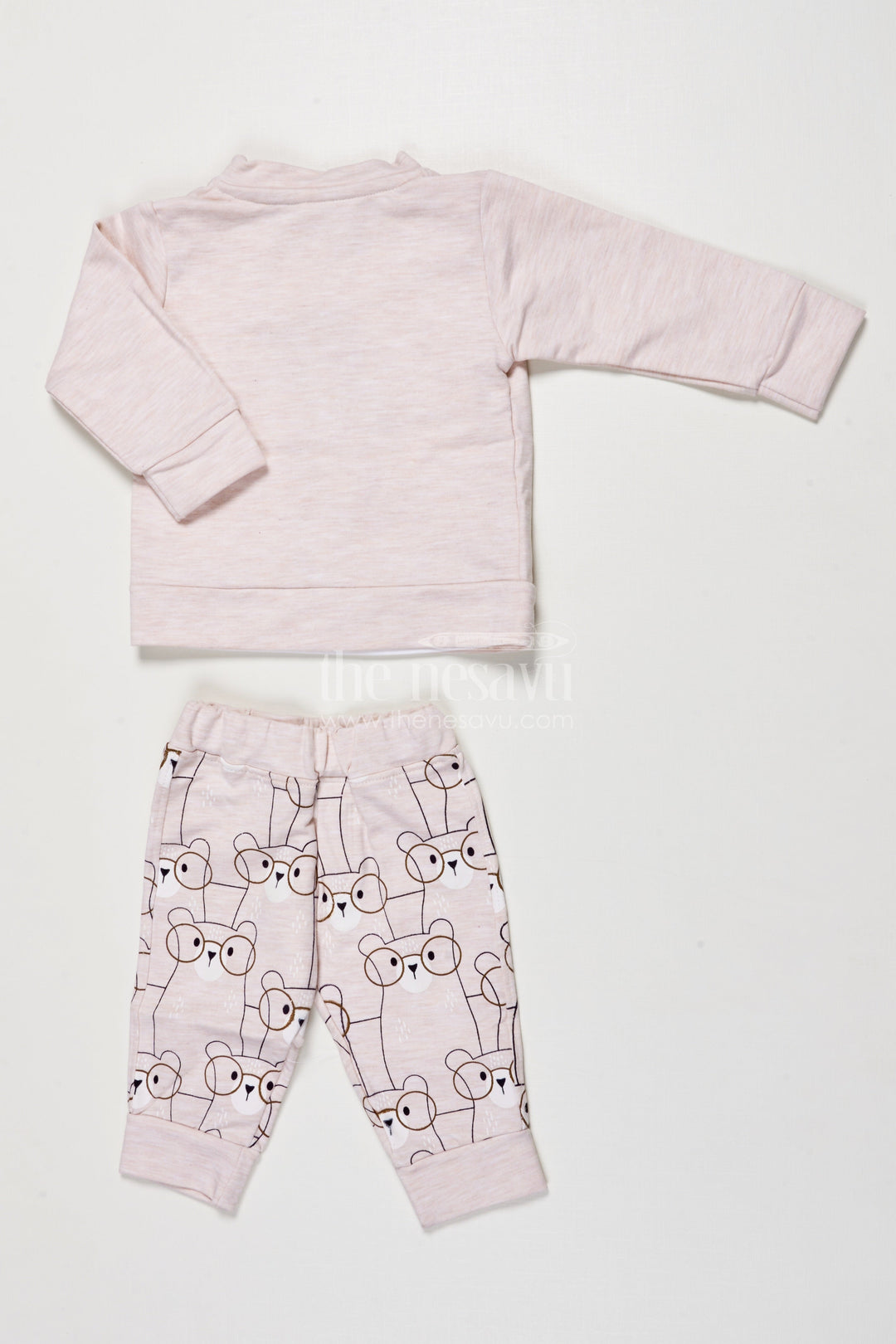 The Nesavu Boys Casual Set Toddler Boy Printed Cotton Outfit for Everyday Wear and Weekend Outings Nesavu Nesavu toddler boy printed cotton outfit set casual wear daily comfort