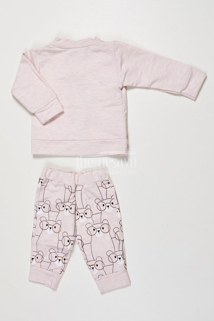 The Nesavu Boys Casual Set Toddler Boy Printed Cotton Outfit for Everyday Wear and Weekend Outings Nesavu Nesavu toddler boy printed cotton outfit set casual wear daily comfort